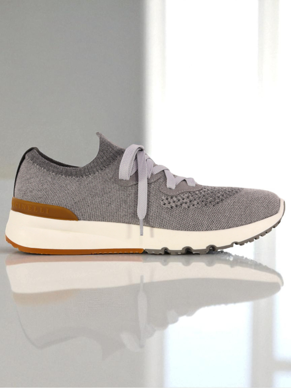 Brunello Cucinelli Lace-Up Sneakers